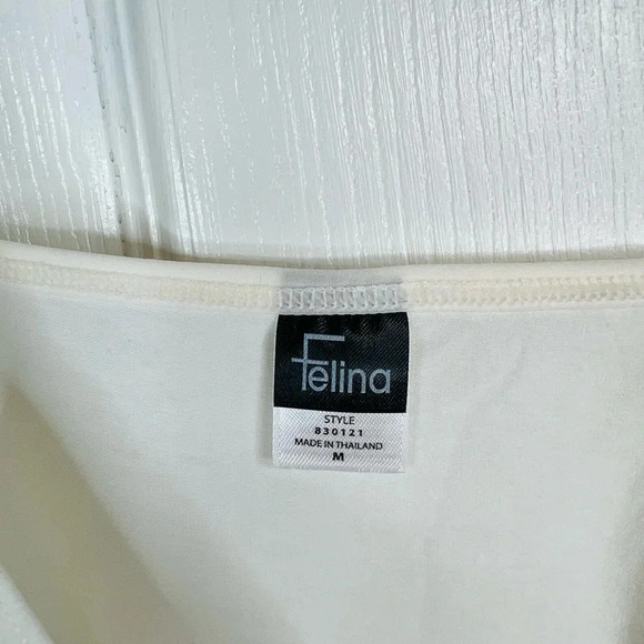Felina Ivory Cami Top Size M Organic Cotton Eco-Friendly Plant Based Dye - Picture 7 of 11